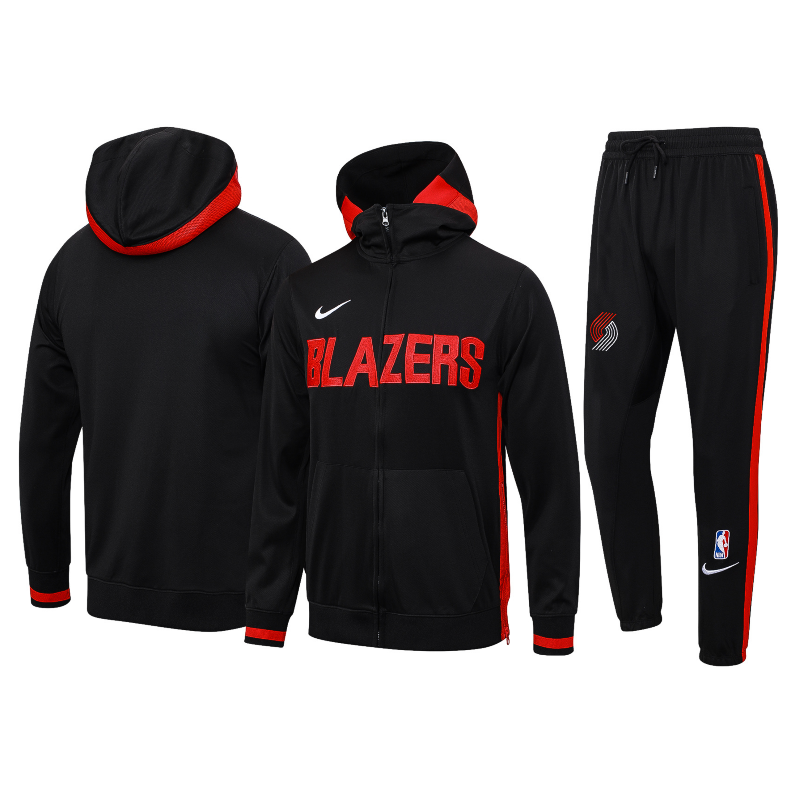 PORTLAND TRAIL BLAZERS FULL-ZIP TRACKSUIT