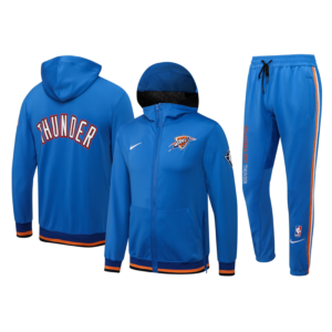 OKLAHOMA CITY THUNDER FULL-ZIP TRACKSUIT