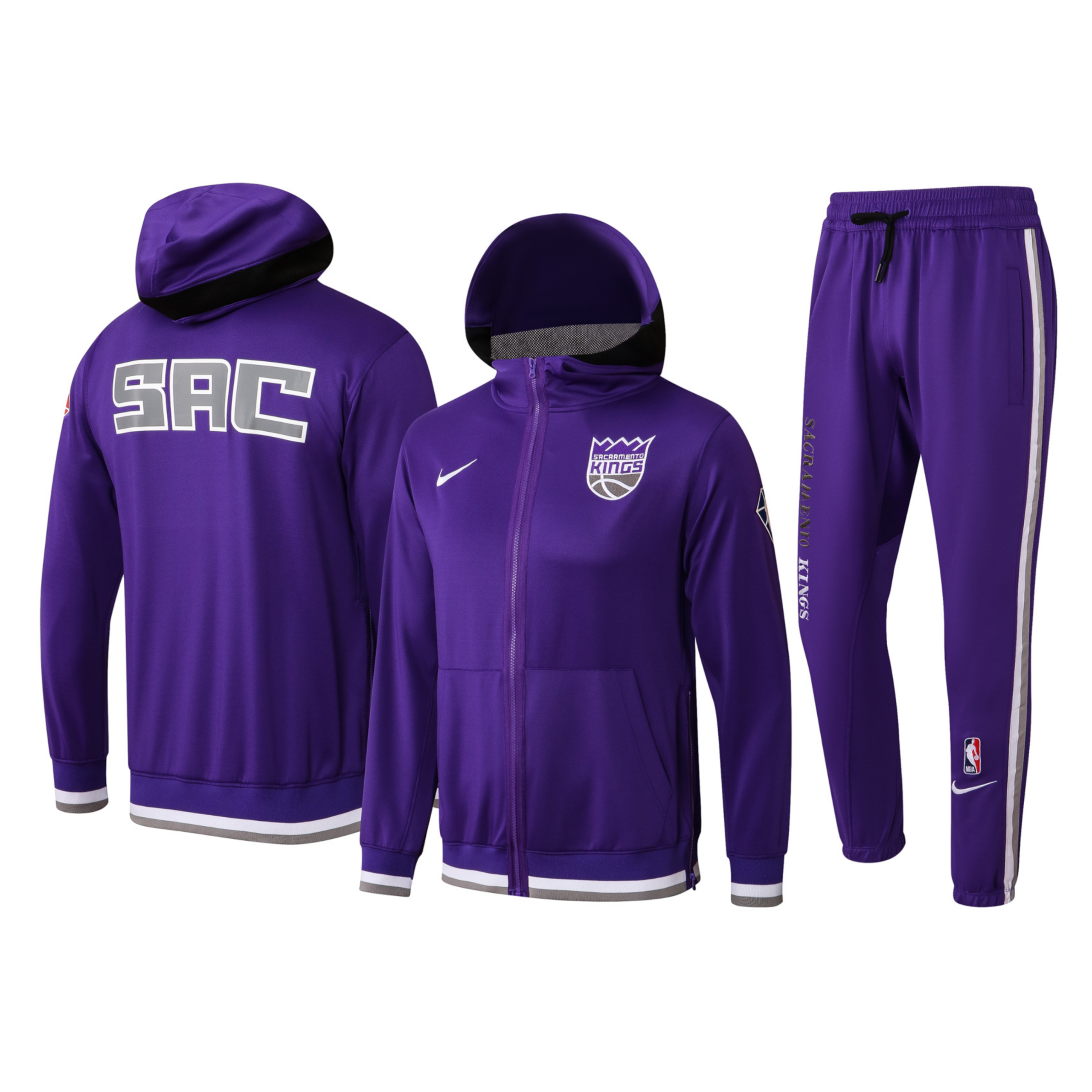 SACRAMENTO KINGS FULL-ZIP TRACKSUIT