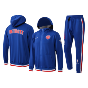 DETROIT PISTONS FULL-ZIP TRACKSUIT