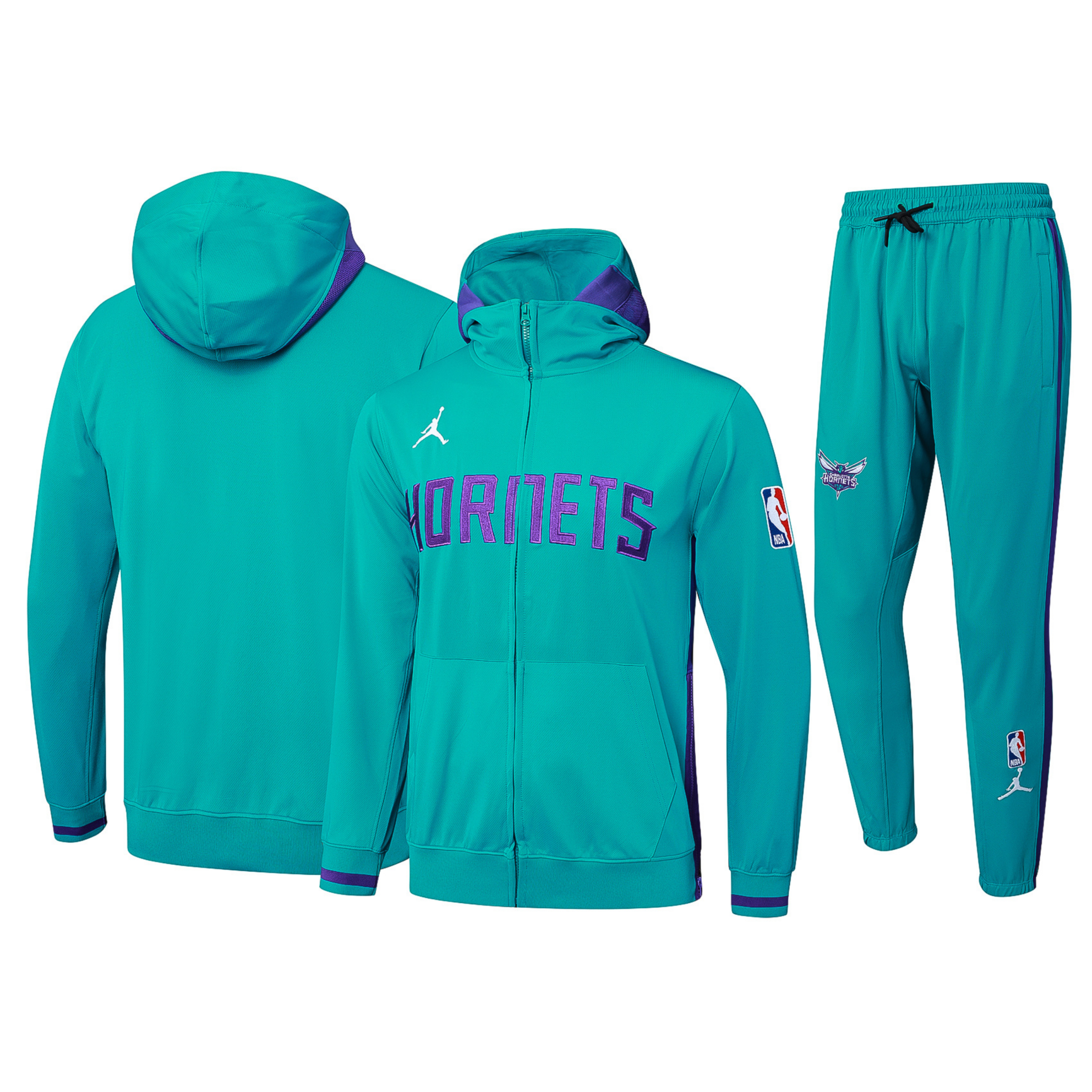 CHARLOTTE HORNETS FULL-ZIP TRACKSUIT